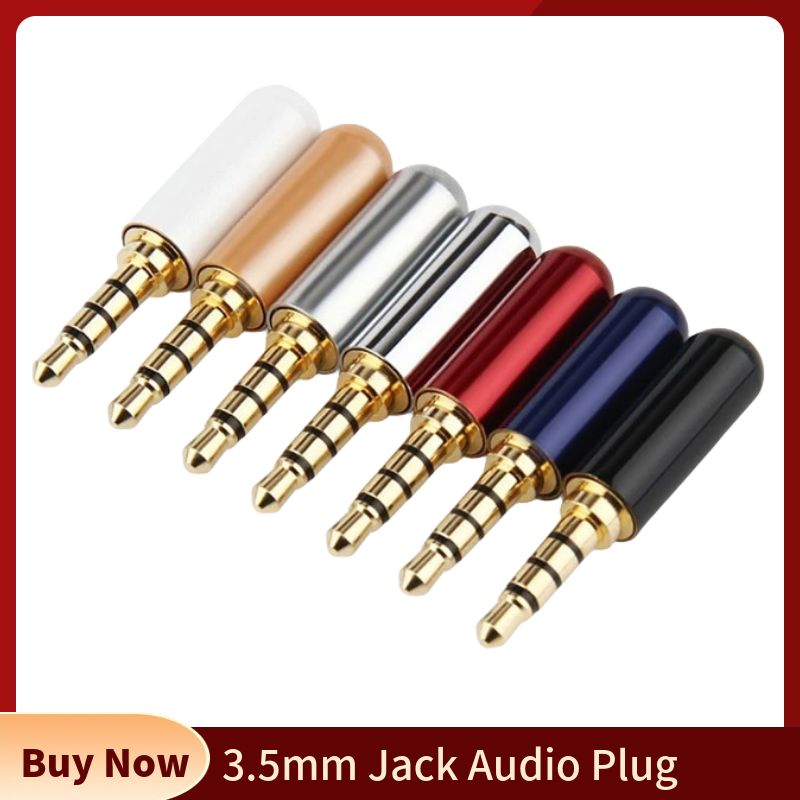Audiophile Headphone Wired - Jack Audio 3.5MM 4 Kutub Konektor
