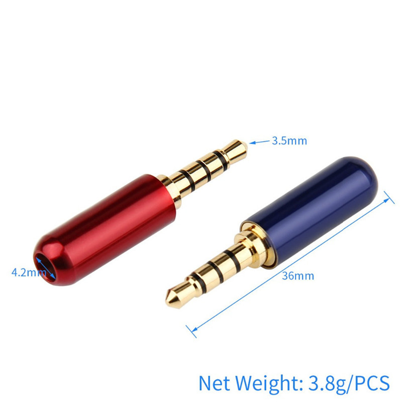 Jack Audio 3.5MM 4 Kutub Konek - Audiophile Headphone Wired ulasan dan harga
