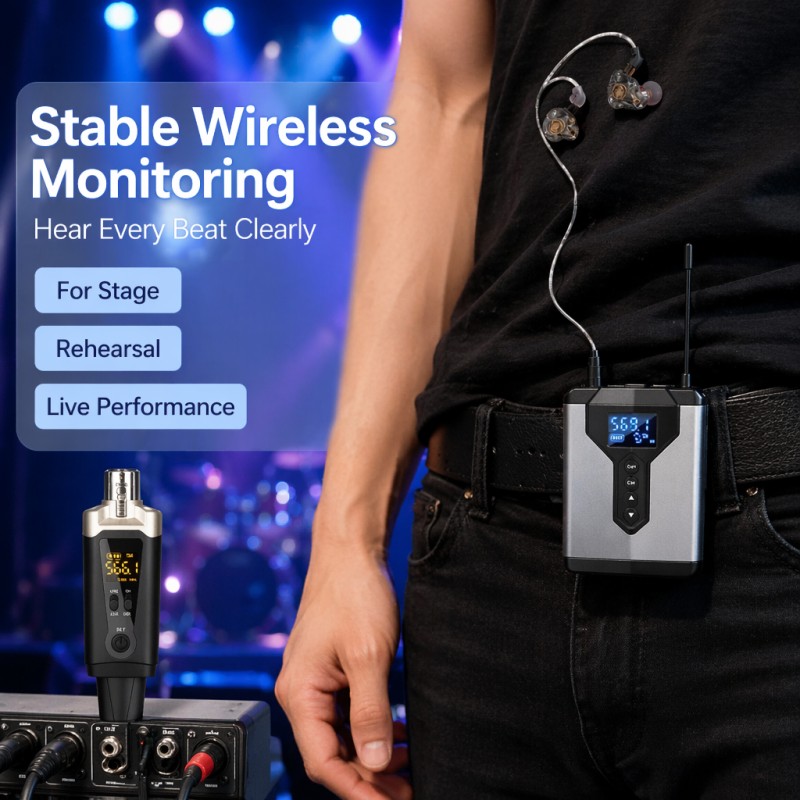 Sistem IEM Nirkabel, 1 Pemanca - In Ear Monitor Iem ulasan dan harga