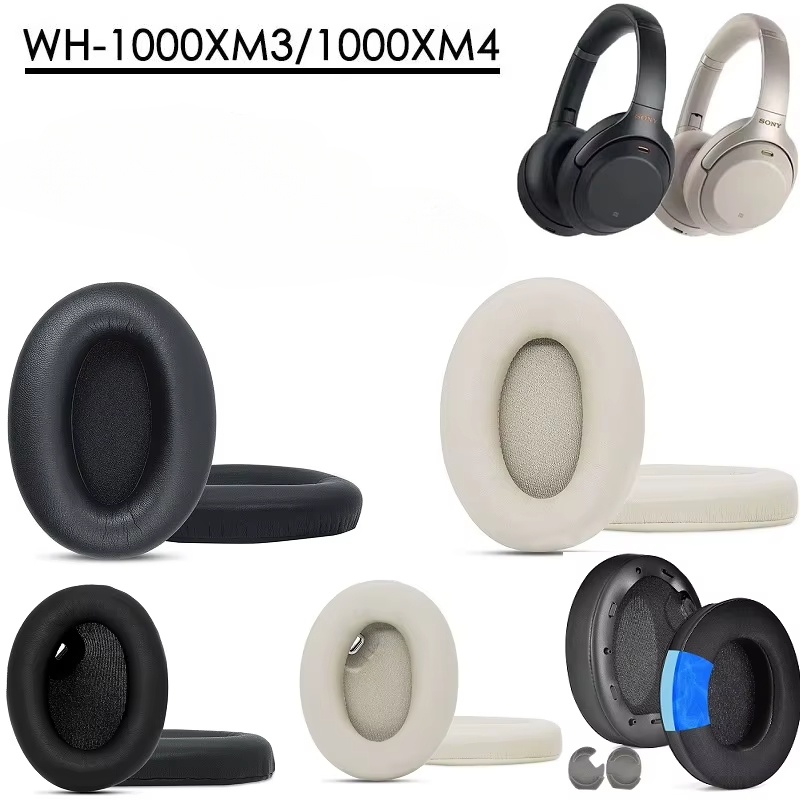 Bantalan telinga spons memori  - Sony Headphone Wh-1000Xm4 ulasan dan harga