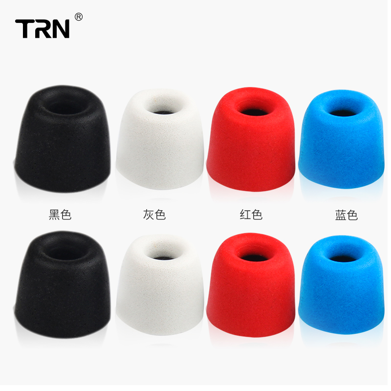 TRN 3 Pasang (6 Buah) Earphone - Earphone Foam Tip ulasan dan harga